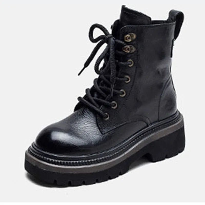 bota-feminina-de-couro-coturno-euphoric-7581275 - Kabani