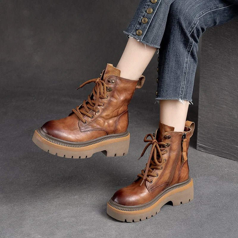 bota-feminina-de-couro-coturno-euphoric-7619378 - Kabani