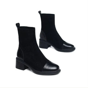 bota-feminina-de-couro-estilo-vintage-4954638 - Kabani