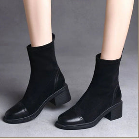bota-feminina-de-couro-estilo-vintage-8726890 - Kabani