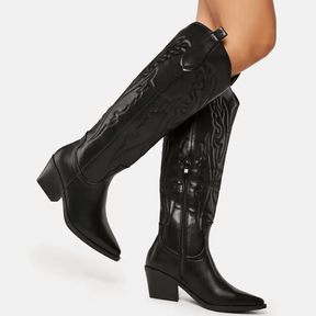 bota-feminina-texana-cano-alto-vintage-2565660 - Kabani