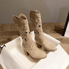 bota-feminina-texana-de-couro-vintage-3533386 - Kabani