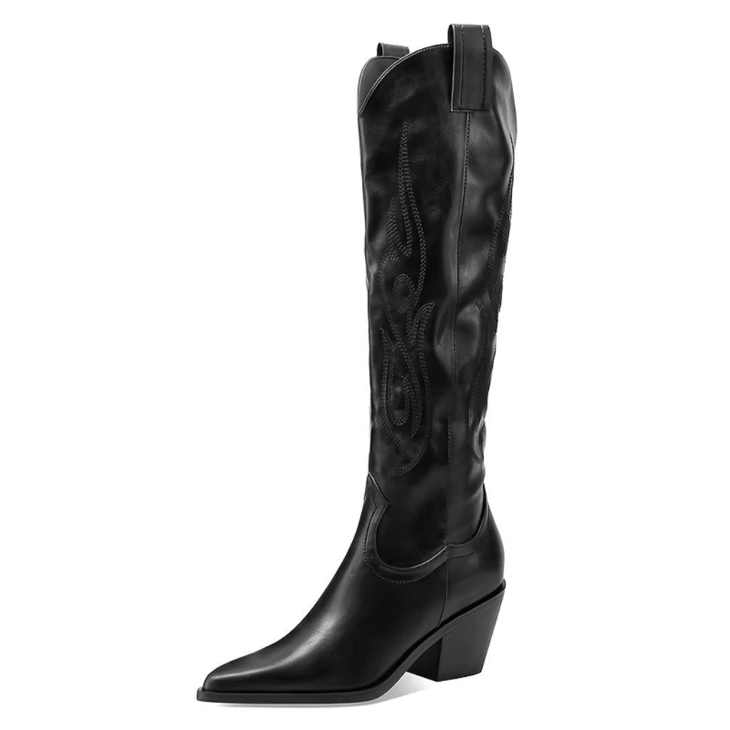 bota-feminina-texana-preta-cano-longo-2432713 - Kabani
