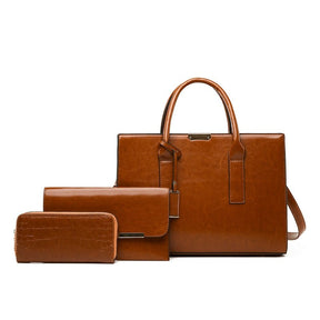conjunto-feminino-em-couro-bolsa-2-carteira-premium-bags-1110445 - Kabani