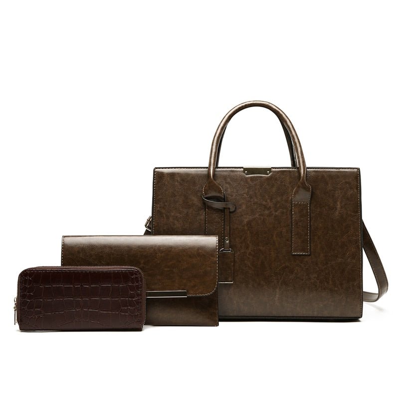 conjunto-feminino-em-couro-bolsa-2-carteira-premium-bags-1401054 - Kabani