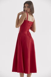 Vestido Midi Bustier Mavie