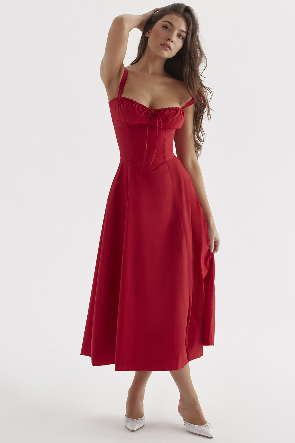Vestido Midi Bustier Mavie