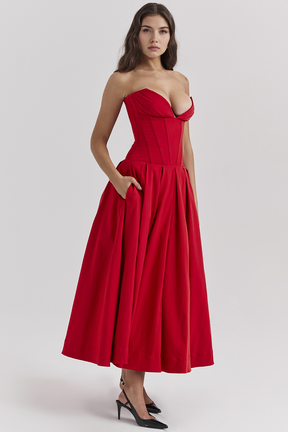 Vestido Midi Modelador Taylor