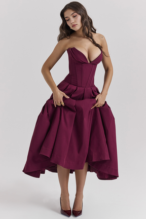 Vestido Midi Modelador Taylor