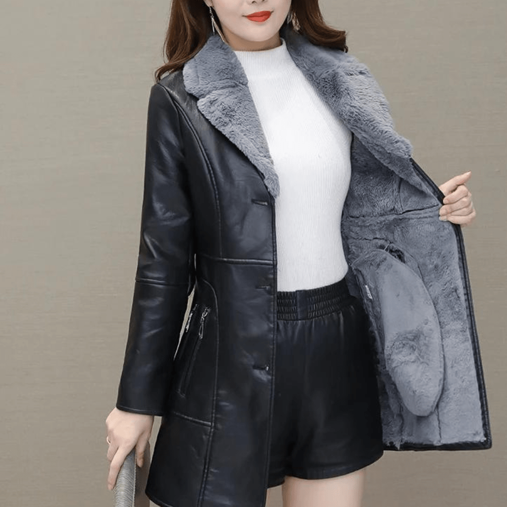 jaqueta-feminina-de-couro-aveludada-lady-3757779 - Kabani