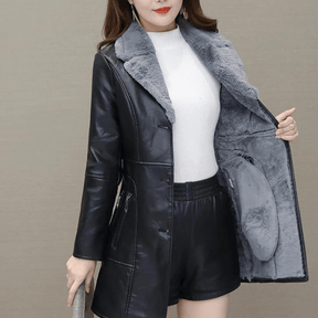 jaqueta-feminina-de-couro-aveludada-lady-3757779 - Kabani