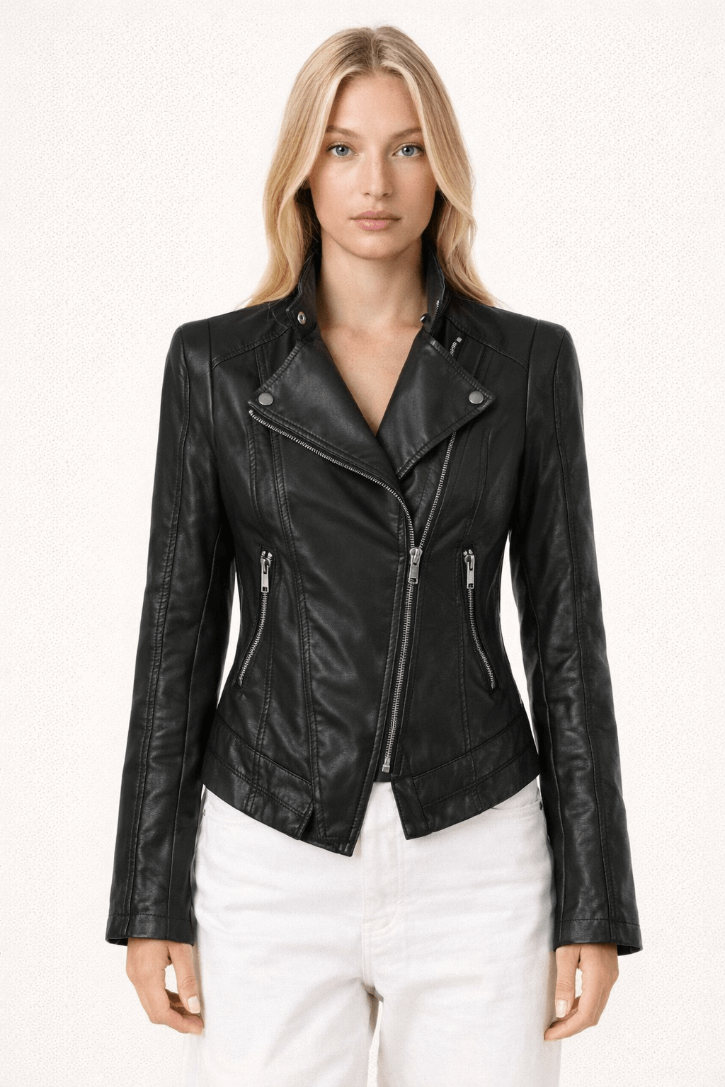 Jaqueta Feminina de Couro Belmonte - Kabani