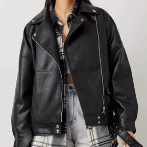 jaqueta-feminina-de-couro-com-cinto-4168706 - Kabani