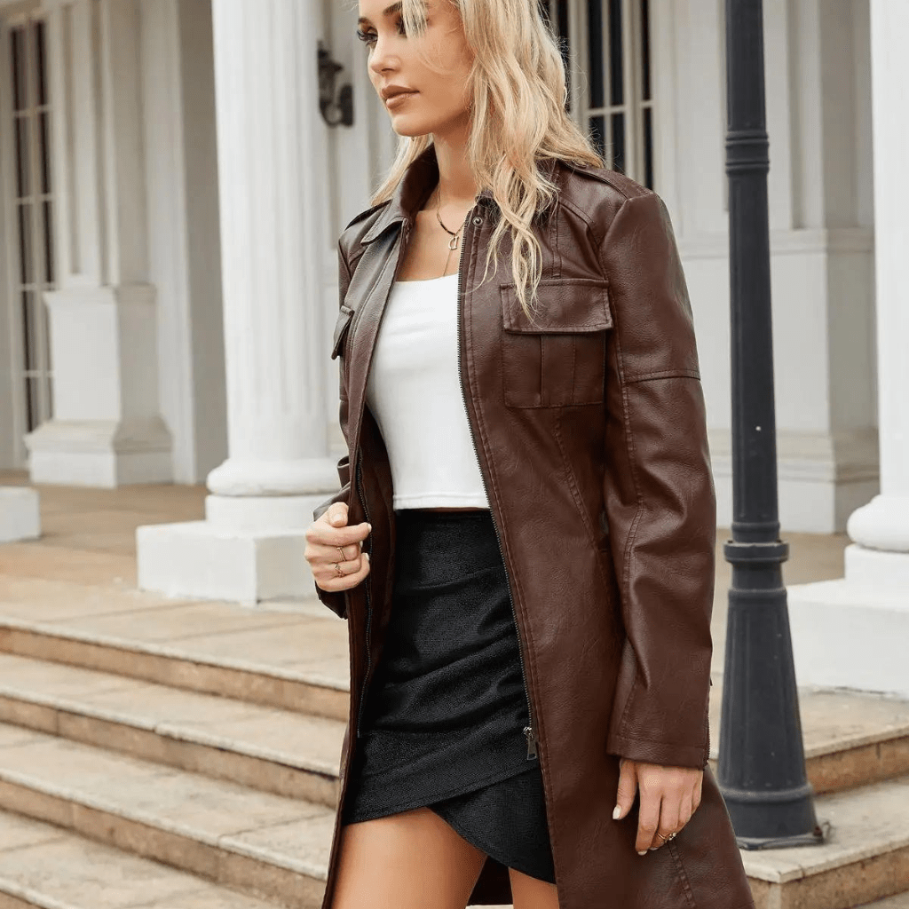 jaqueta-feminina-de-couro-comprida-lauren-1778274 - Kabani