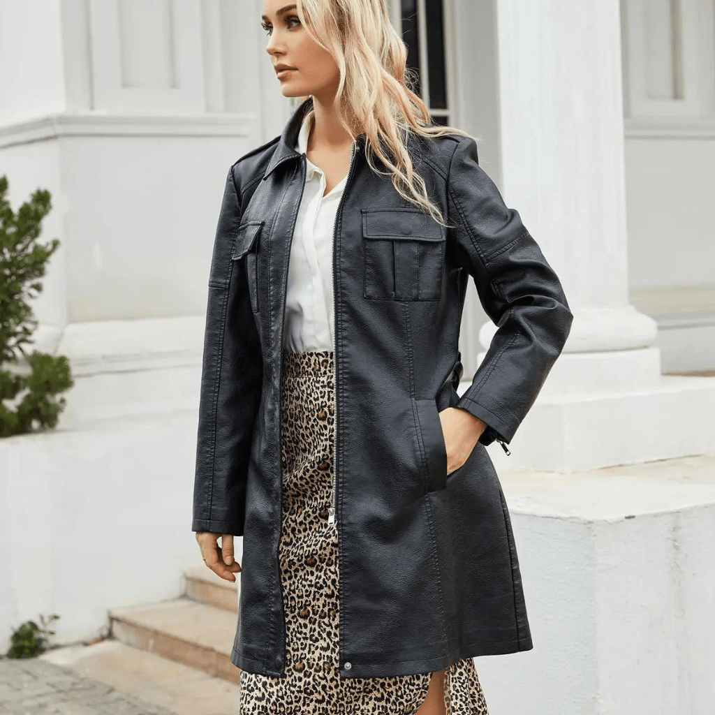 jaqueta-feminina-de-couro-comprida-lauren-8170157 - Kabani