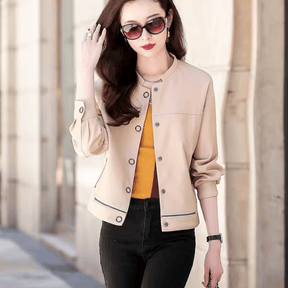 jaqueta-feminina-de-couro-outwear-slim-1313540 - Kabani