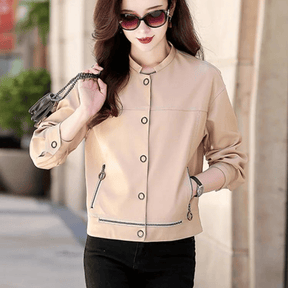 jaqueta-feminina-de-couro-outwear-slim-8261152 - Kabani