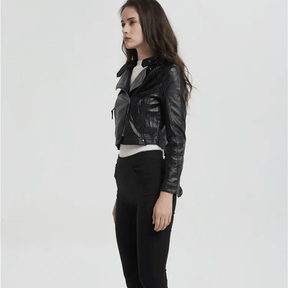jaqueta-feminina-de-couro-preta-slim-1362448 - Kabani