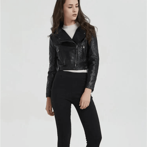 jaqueta-feminina-de-couro-preta-slim-8202569 - Kabani