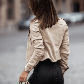 jaqueta-feminina-de-couro-vintage-curta-4623399 - Kabani