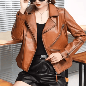 jaqueta-feminina-de-couro-vintage-gracie-1028484 - Kabani