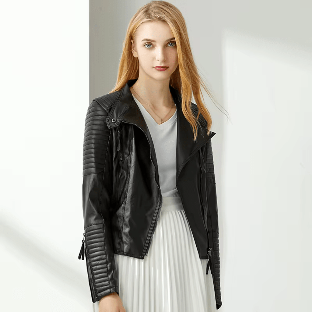 jaqueta-feminina-de-couro-ziper-casual-5592749 - Kabani