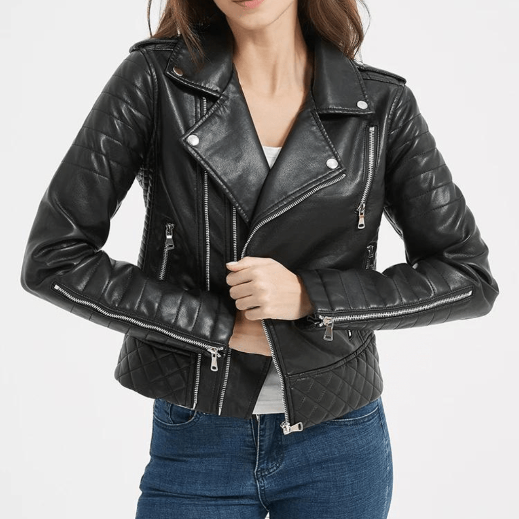 jaqueta-feminina-de-couro-ziper-outwear-8170905 - Kabani