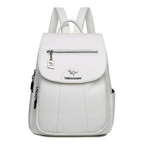 Mochila Feminina em Couro Genuino - Aussie Vintage