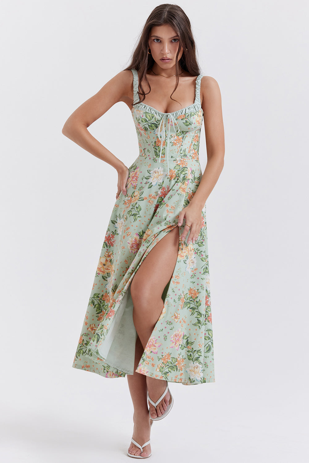 Vestido Midi Bustier Selina - Kabani