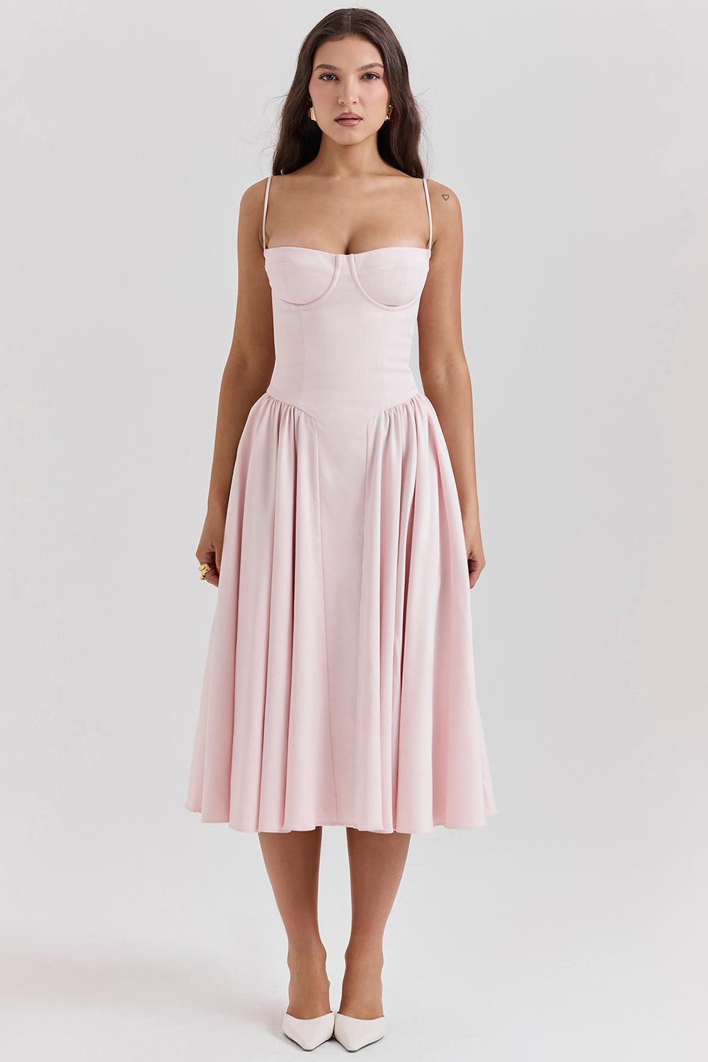 Vestido Midi Bustier Anne