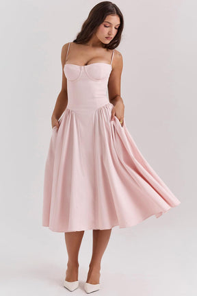 Vestido Midi Bustier Anne