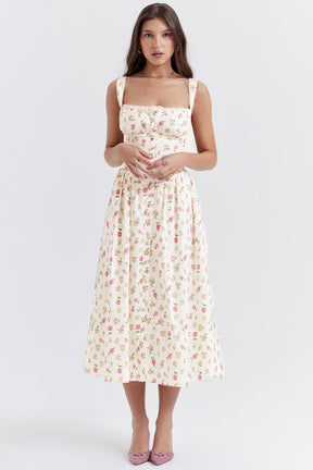 Vestido Midi Bustier Lauren